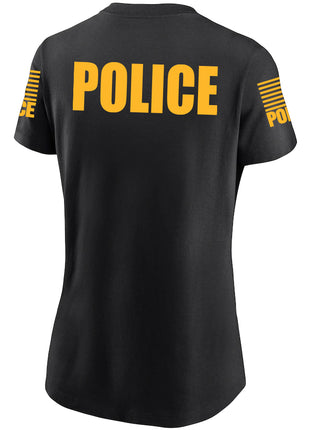 Black Police Women's Shirt - Short Sleeve - FEDS Apparel