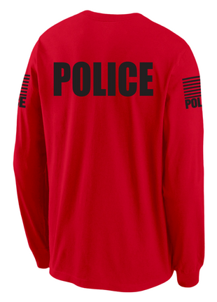 red police officer leo shirt