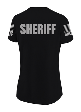 Black Sheriff Women's Shirt - Short Sleeve - FEDS Apparel