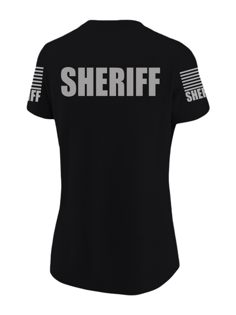 Black Sheriff Women's Shirt - Short Sleeve - FEDS Apparel