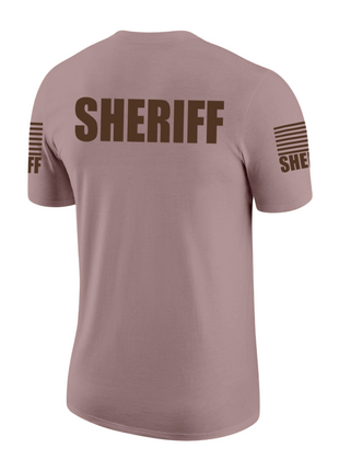 Tan Sheriff Men's Shirt - Short Sleeve - FEDS Apparel