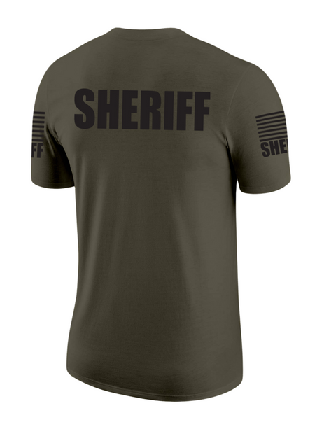 Drab Green Sheriff Men's Shirt - Short Sleeve - FEDS Apparel