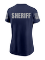 Navy Blue Sheriff Women's Shirt - Short Sleeve - FEDS Apparel