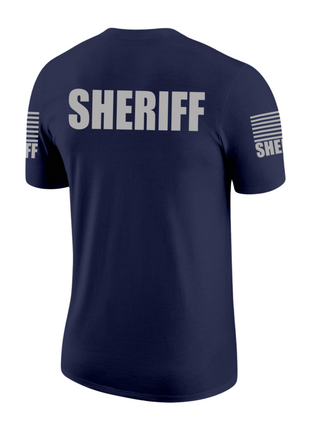 Navy Blue Sheriff Men's Shirt - Short Sleeve - FEDS Apparel