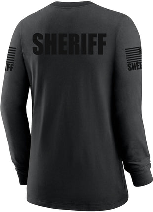 Black Sheriff Women's Shirt - Long Sleeve - FEDS Apparel