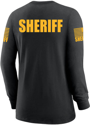 Black Sheriff Women's Shirt - Long Sleeve - FEDS Apparel