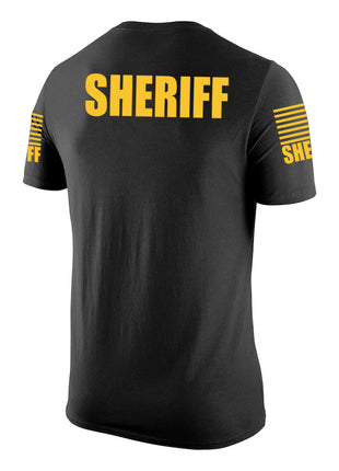 Black Sheriff Men's Shirt - Short Sleeve - FEDS Apparel