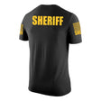 Black Sheriff Men's Shirt - Short Sleeve - FEDS Apparel