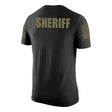 Black Sheriff Men's Shirt - Short Sleeve - FEDS Apparel