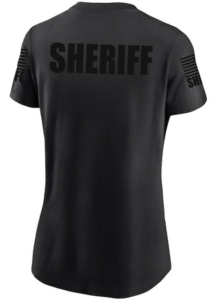 Black Sheriff Women's Shirt - Short Sleeve - FEDS Apparel