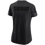 Black Sheriff Women's Shirt - Short Sleeve - FEDS Apparel