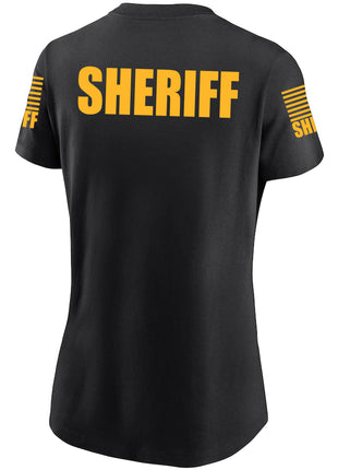 Black Sheriff Women's Shirt - Short Sleeve - FEDS Apparel