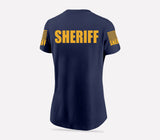 Navy Blue Sheriff Women's Shirt - Short Sleeve - FEDS Apparel