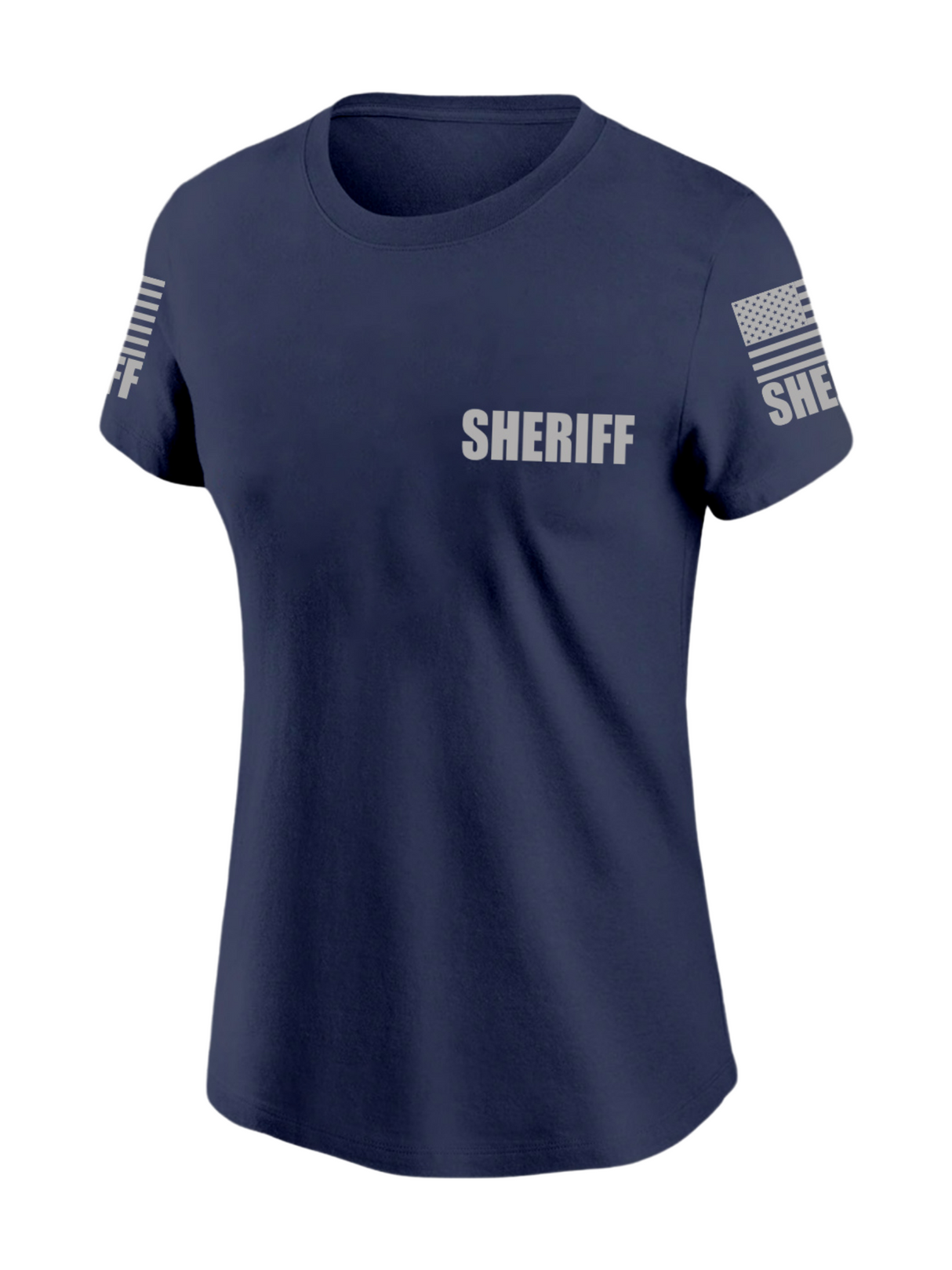 Navy Blue Sheriff Women's Shirt - Short Sleeve - FEDS Apparel