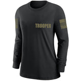 Black Trooper Women's Shirt - Long Sleeve - FEDS Apparel