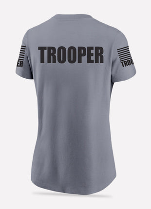Gray Trooper Women's Shirt - Short Sleeve - FEDS Apparel
