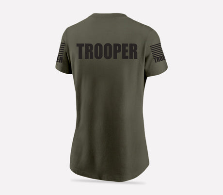 Drab Green Trooper Women's Shirt - Short Sleeve - FEDS Apparel