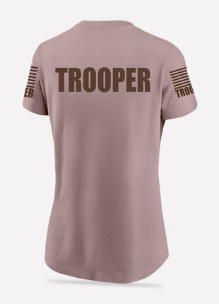 Tan Trooper Women's Shirt - Short Sleeve - FEDS Apparel