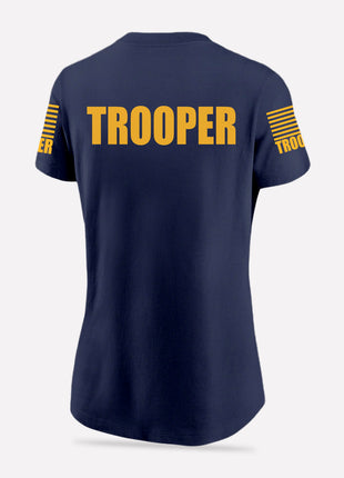Navy Blue Trooper Women's Shirt - Short Sleeve - FEDS Apparel