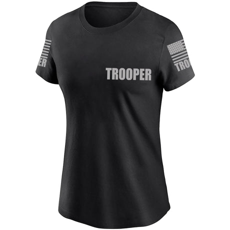 Black Trooper Women's Shirt - Short Sleeve - FEDS Apparel