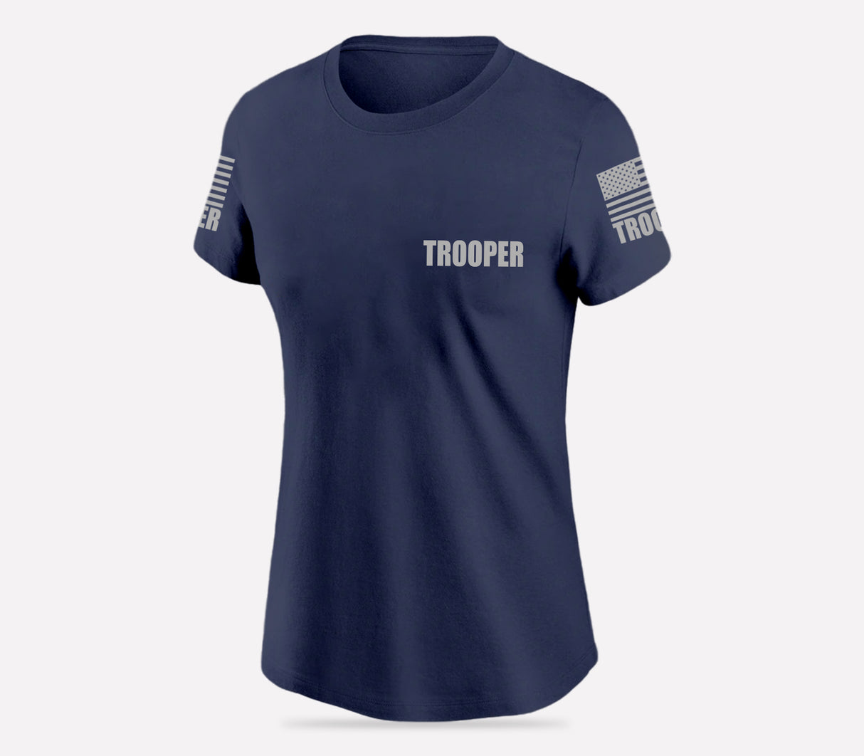 Navy Blue Trooper Women's Shirt - Short Sleeve - FEDS Apparel