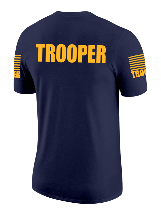 Navy Blue Trooper Men's Shirt - Short Sleeve - FEDS Apparel