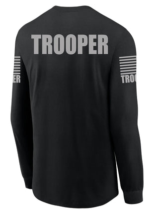 Black Trooper Men's Shirt - Long Sleeve - FEDS Apparel