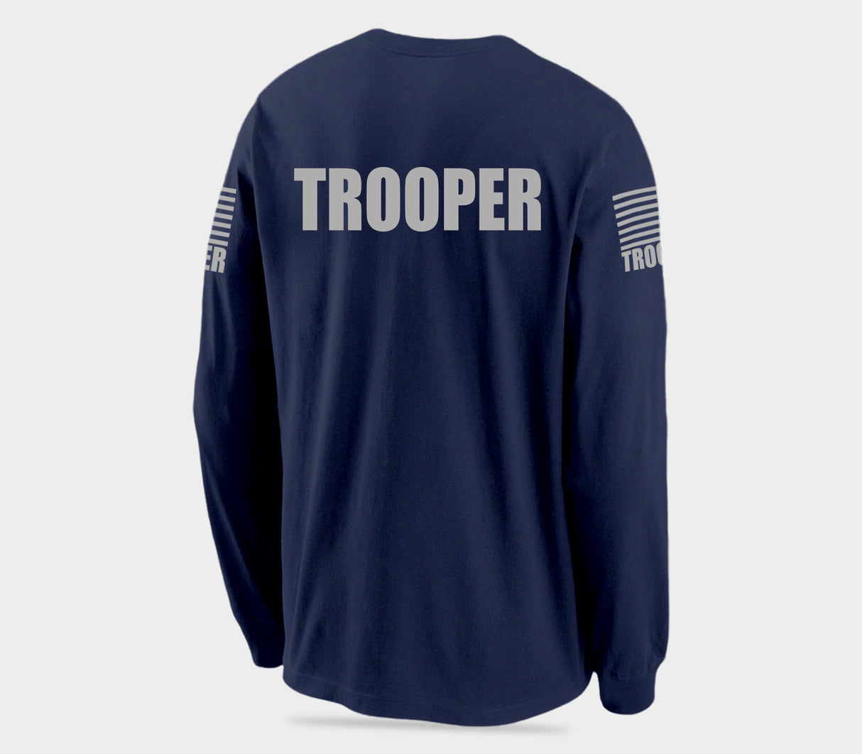 Navy Blue Trooper Men's Shirt - Long Sleeve - FEDS Apparel