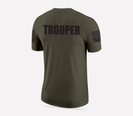 Drab Green Trooper Men's Shirt - Short Sleeve - FEDS Apparel