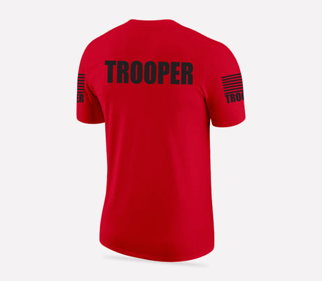 Red Trooper Men's Shirt - Short Sleeve - FEDS Apparel