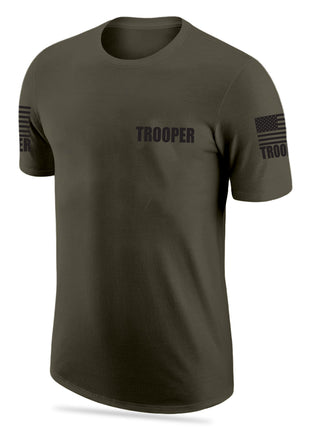 Drab Green Trooper Men's Shirt - Short Sleeve - FEDS Apparel