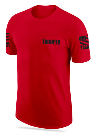 Red Trooper Men's Shirt - Short Sleeve - FEDS Apparel