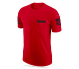 Red Trooper Men's Shirt - Short Sleeve - FEDS Apparel